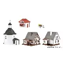 Village de Noël avec éclairage LED, fonctionnel - VOLLMER 47613 - N 1/160