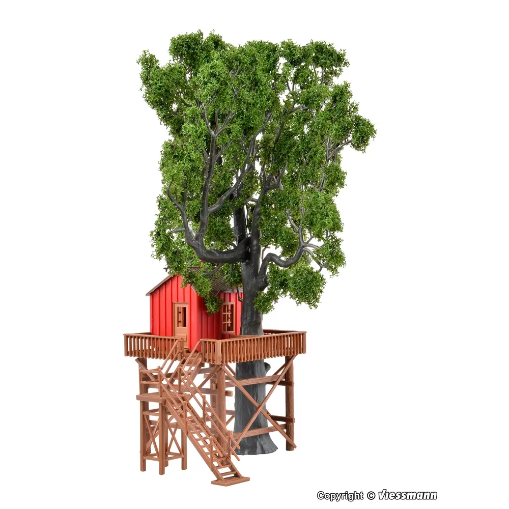 Cabane dans les arbres -  VOLLMER 43601 - HO 1/87 - 90 x 85 x 90 mm