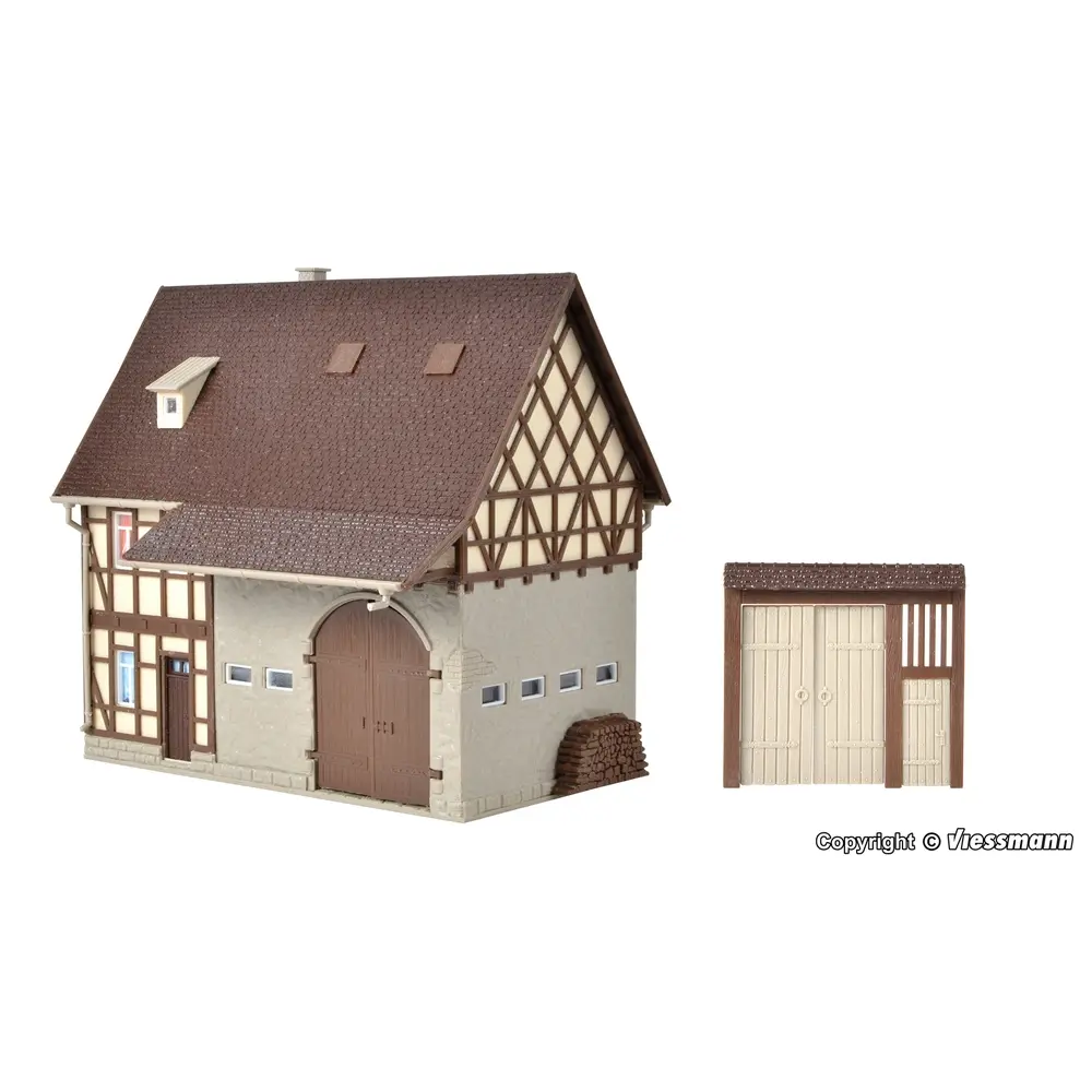 Kit maquettes agricoles - Vollmer 43731 - HO 1:87 - 580 x 10 x 55 mm