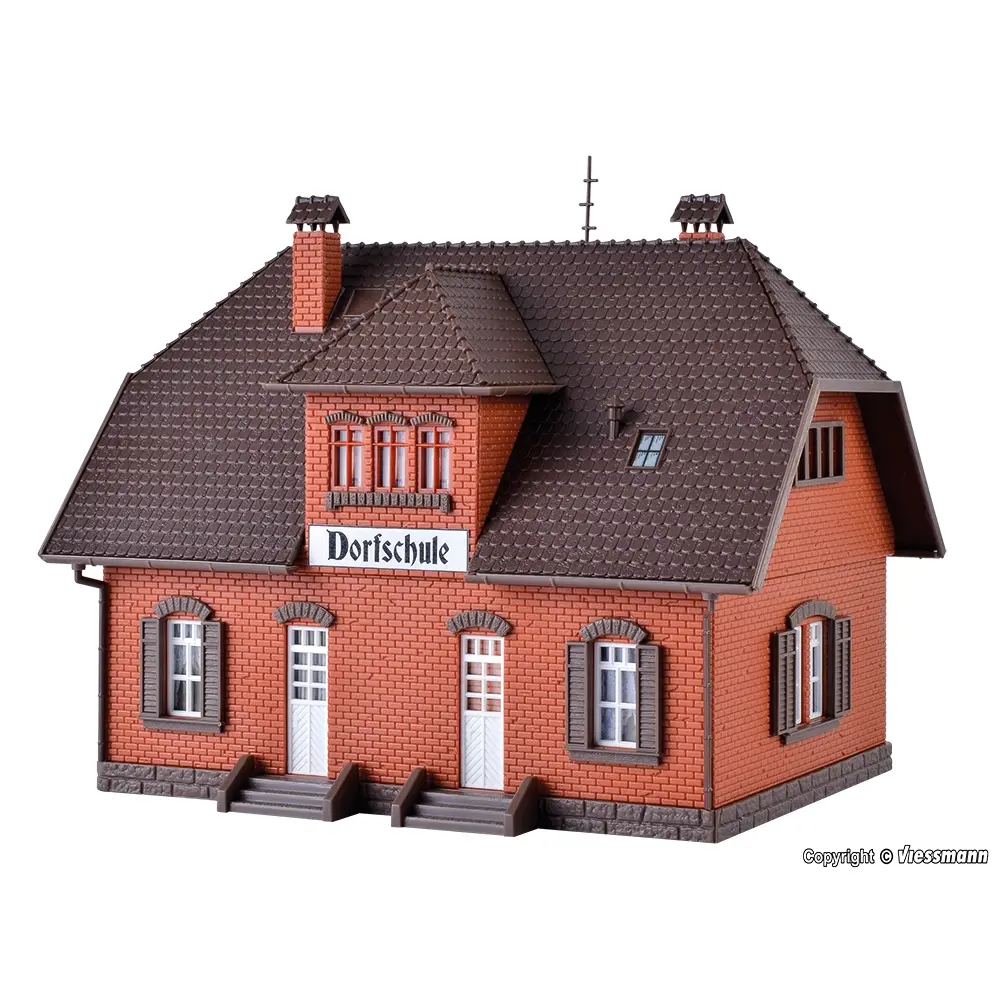 Petite école de village - Vollmer 43570 - HO 1/87 - 157 x 120 x 132 mm