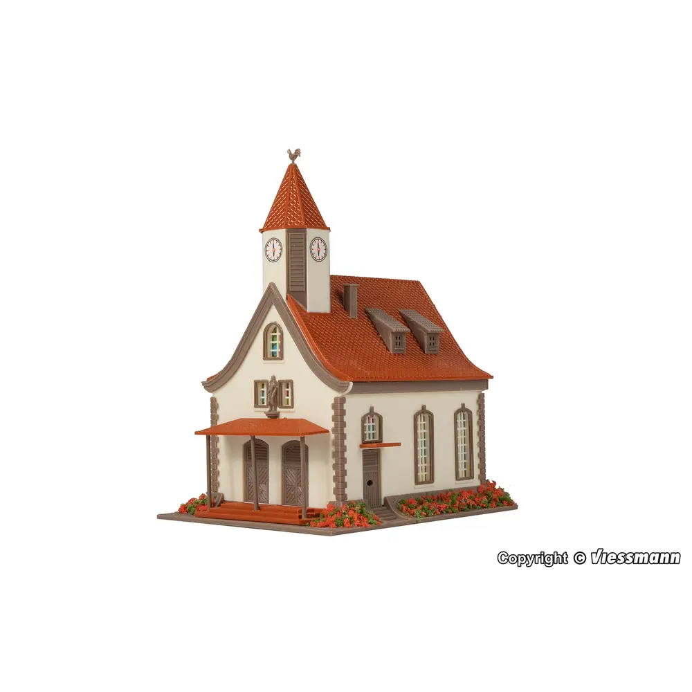 Eglise de village - Vollmer 49560 - Z 1/220