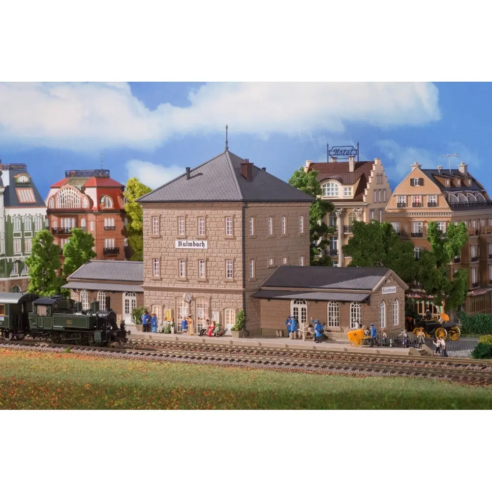 Gare de Kulmbach - Vollmer 43451 - HO 1/87
