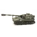 Chargement de Train M109 A2 - Armée Suisse - Artitec 6870155 - HO 1/87
