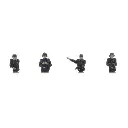 Équipage de char de la Wehrmacht - Artitec 5870067 - HO 1/87
