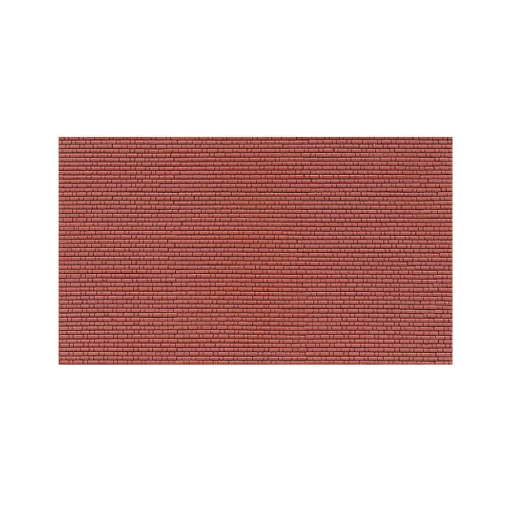 Kit de 4 feuilles "Maçonnerie en brique" Wills-Kits SSMP226 - HO : 1/87 | OO : 1/76