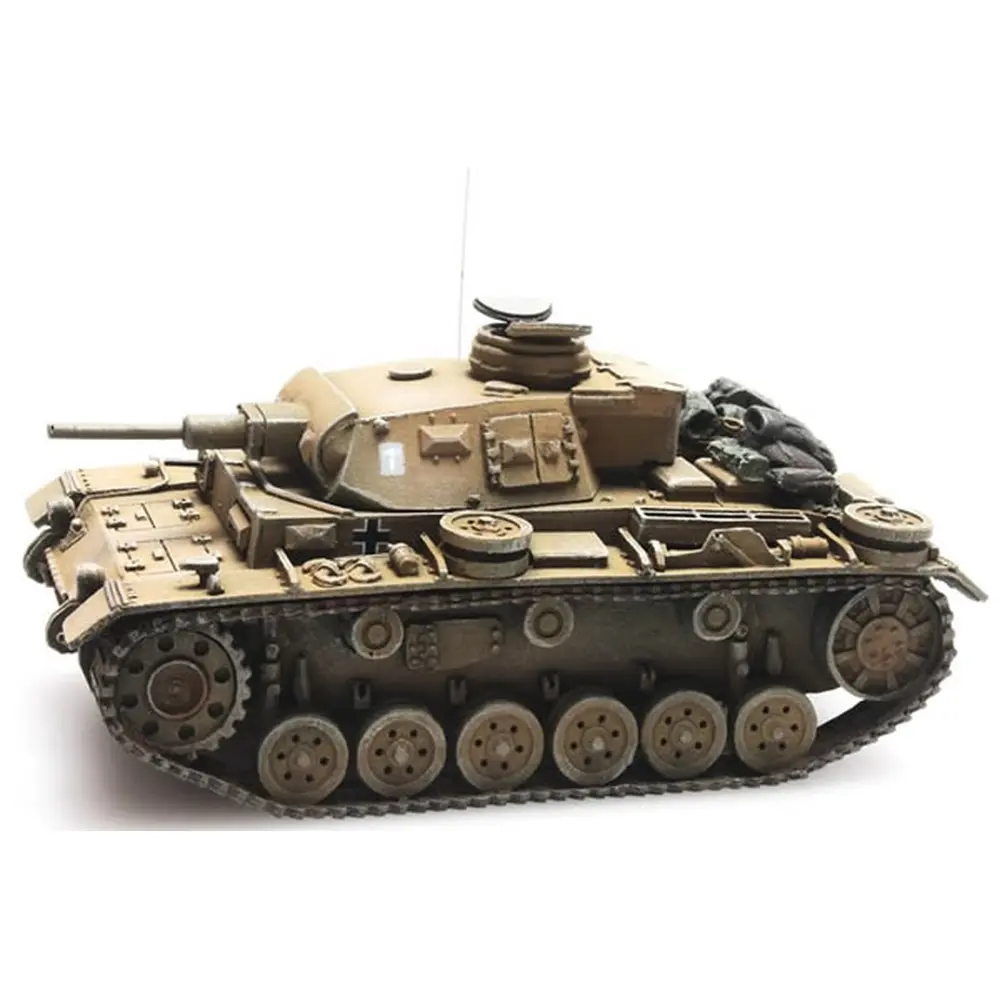 Char Pz.Kpfw. III Ausf. G Afrika Korps - Artitec 387.306 - HO 1/87