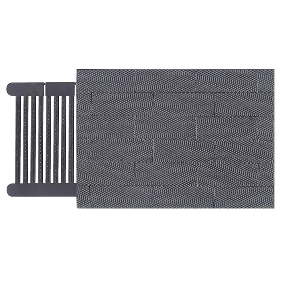 Kit de 4 feuilles de Tôle striée - Wills-Kits SSMP222 - OO/HO