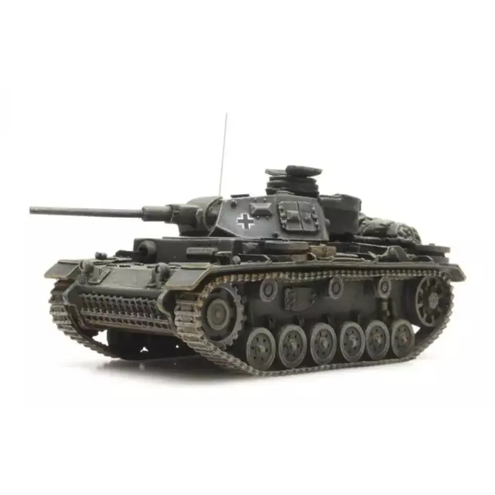 Char Pz.Kpfw. III Ausf. J Gris - Artitec 387.315 - HO 1/87