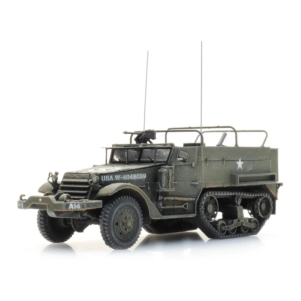 Véhicule blindé semi-chenillé US M4A1 - Artitec 6870438 - HO 1/87