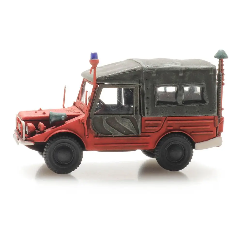 Camion de pompiers DKW Munga - Artitec 6870448 - HO 1/87