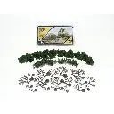 Kit de création d'arbre vert moyen - 21 armatures - WOODLAND TR1111 - HO 1/87