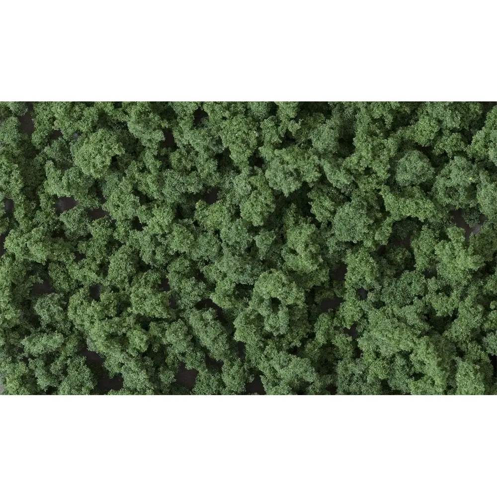 Sachet de flocage buisson vert foncé Woodland Scenics FC147 - HO 1/87 - 353 cm³