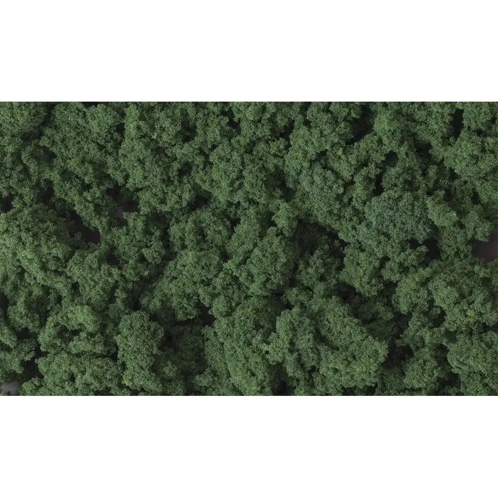 Sachet de flocage vert foncé - Woodland Scenics FC684 - 945 mL