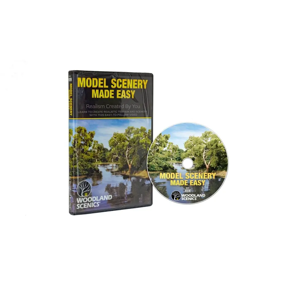 DVD "Model Scenery made easy" - modélisation de paysage WODDLAND SCENICS R973