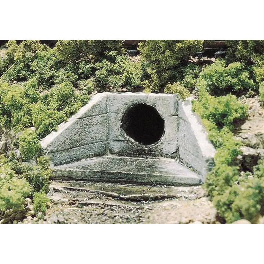Ponceau "béton" en plâtre - WOODLAND SCENICS C1262 - HO 1/87