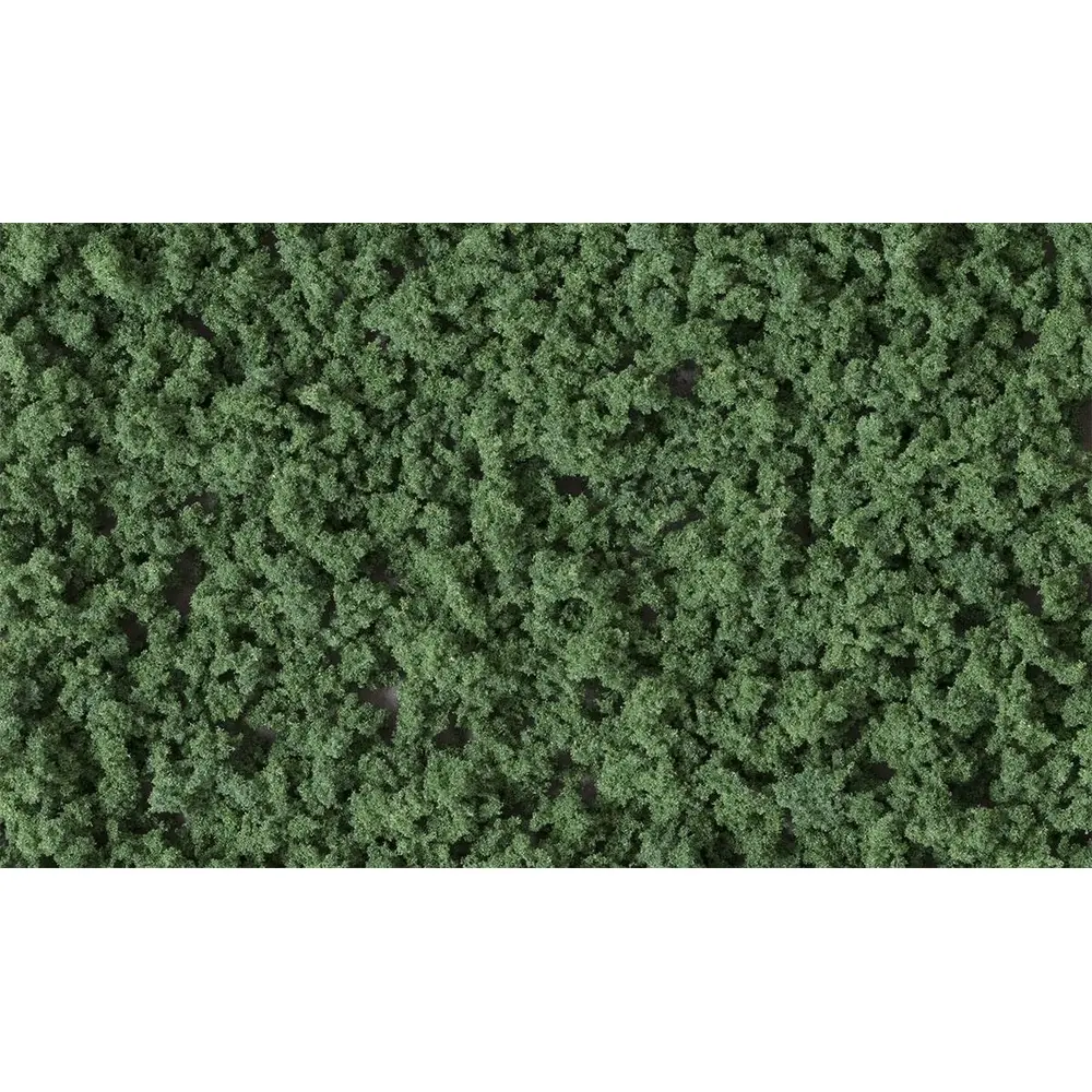 Sachet de flocage moyen vert foncé - Woodland Scenics FC137 - 353ml
