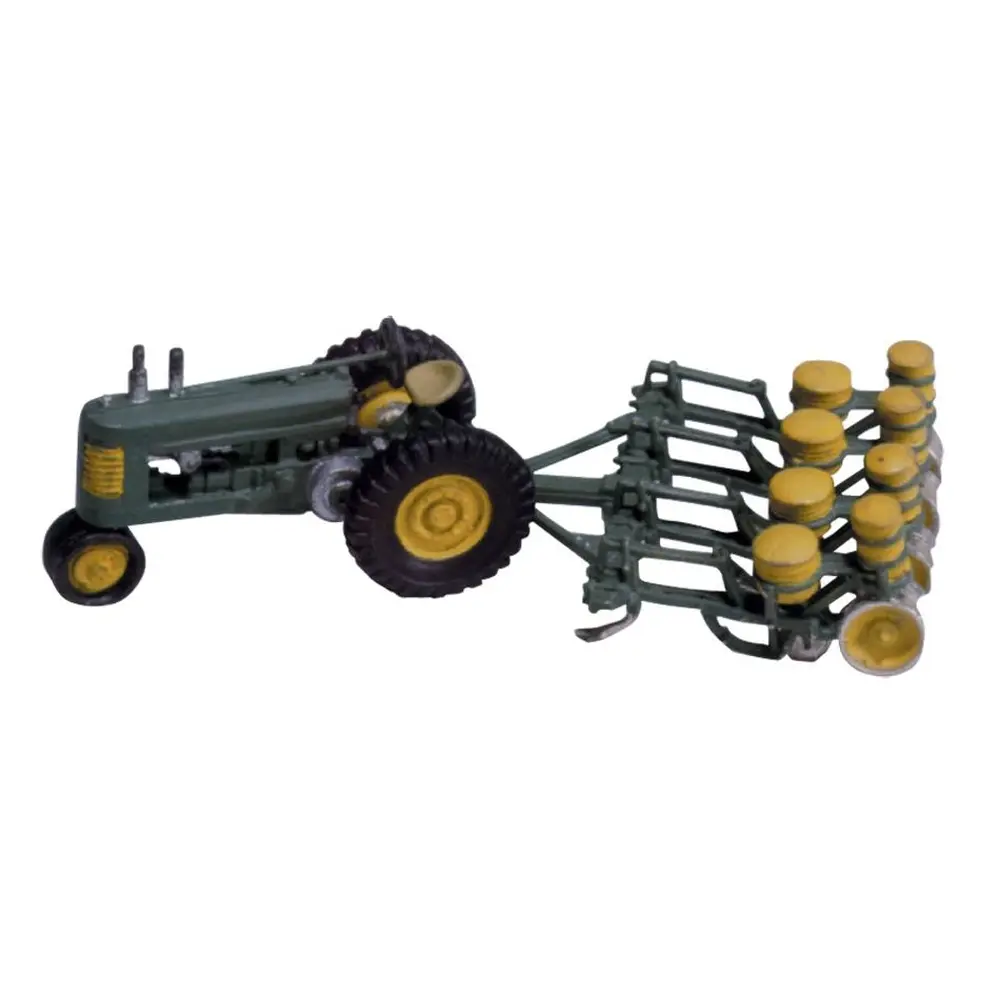 Tracteur et semeuse - Woodland Scenics D208 - HO 1/87ème
