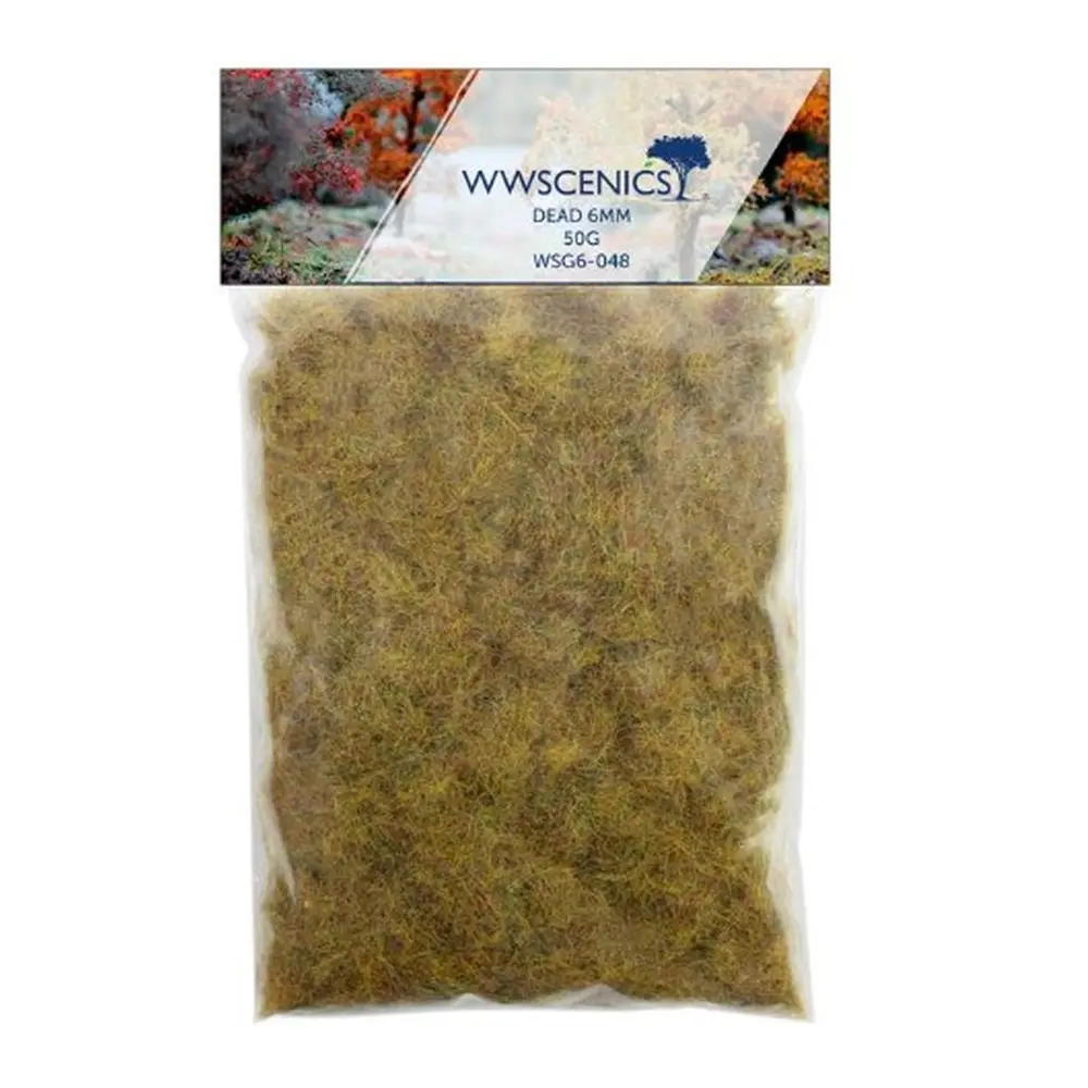 Fibres herbe - WWScenics WSG6-048 - 6mm - 50g