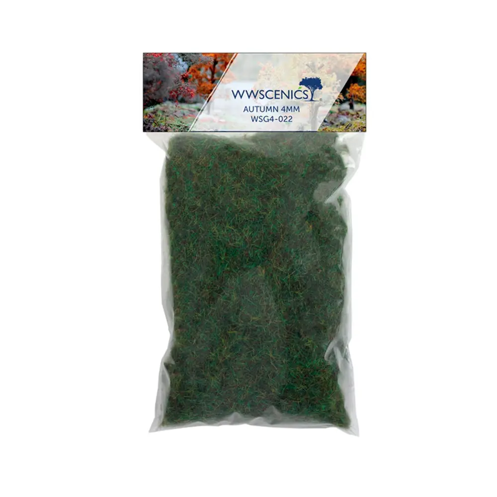 Herbe statique "Automne" 4 mm - WWSCENICS WSG4-022 - 100 g