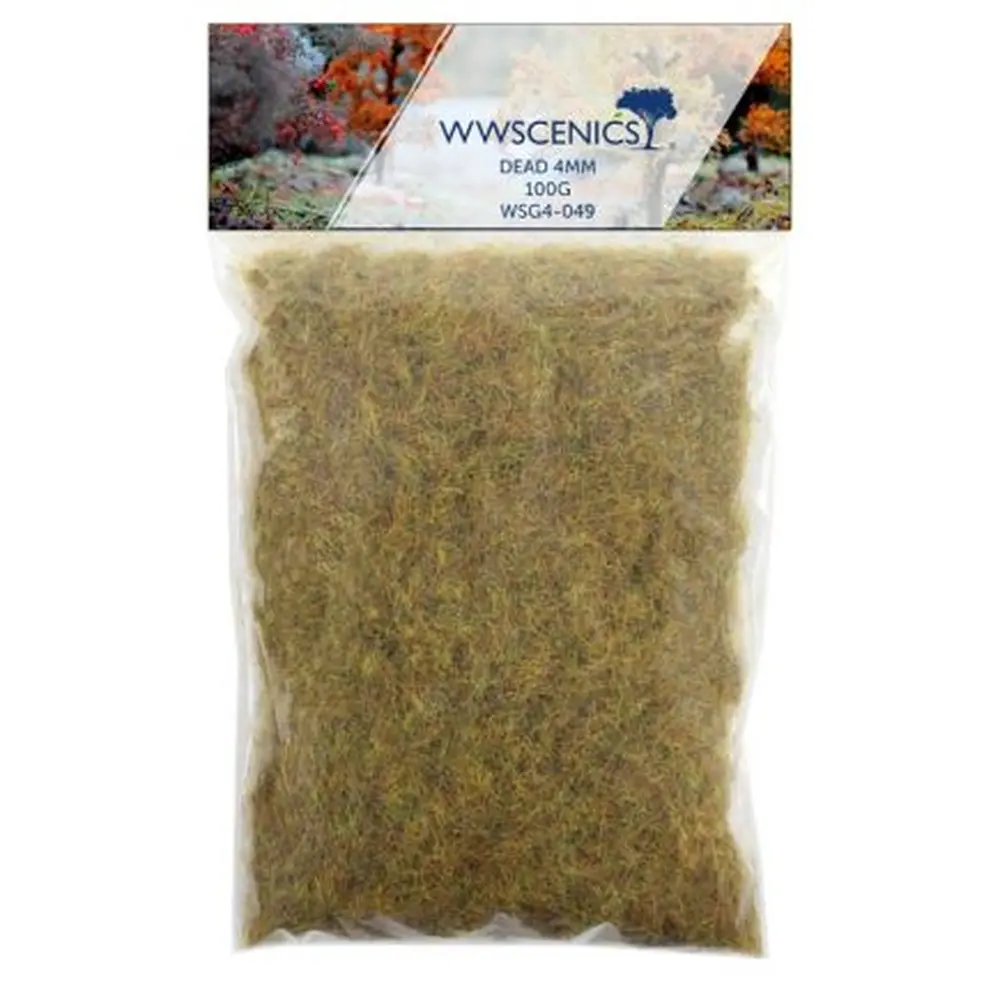 Fibres herbe morte - WWScenics WSG4-049 - 4 mm - 100 g