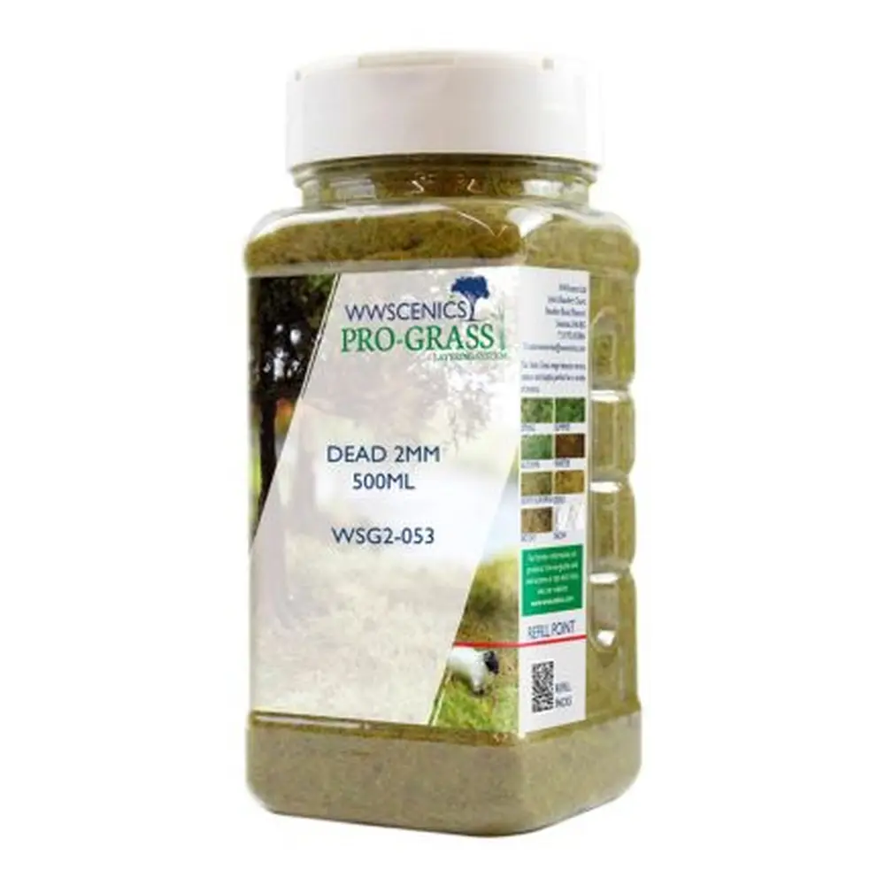 Fibres herbe morte - WWScenics WSG2-053 - 2mm - 500ml