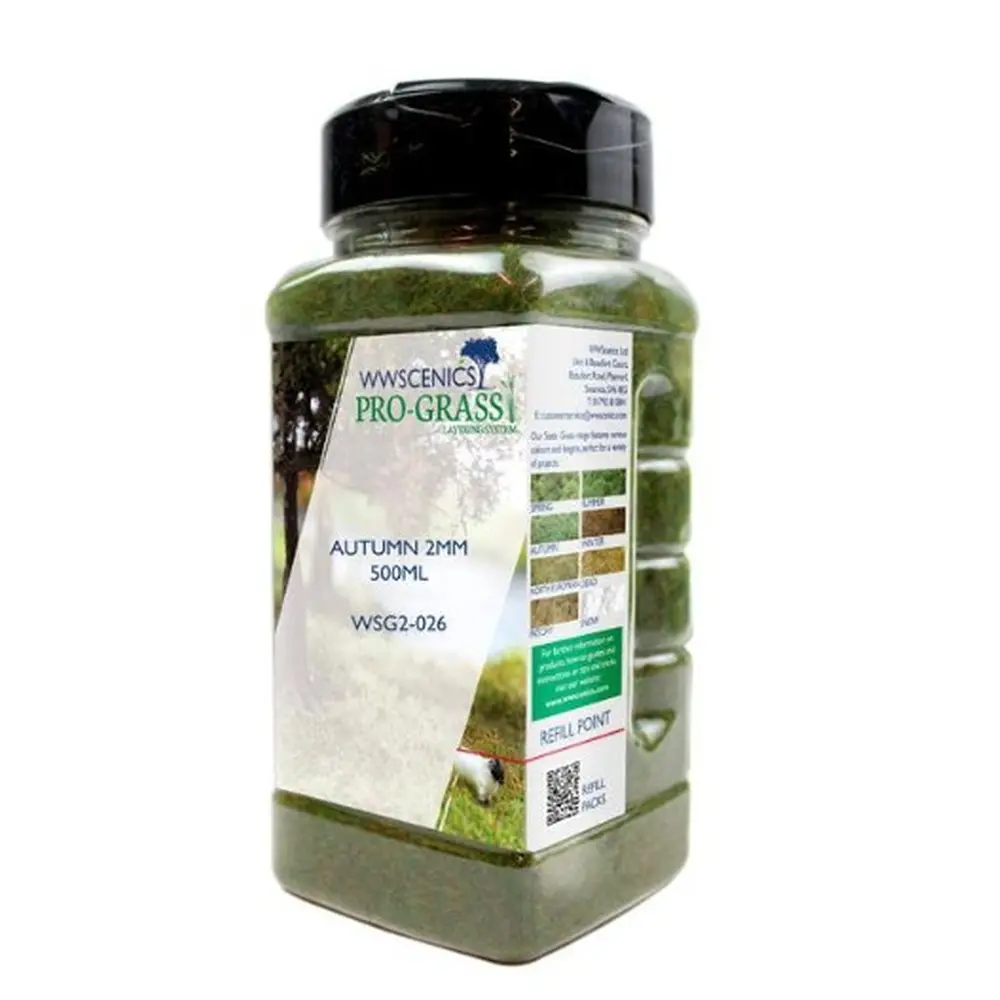 Fibres herbe - WWScenics WSG2-026 - 2 mm - 500 mL