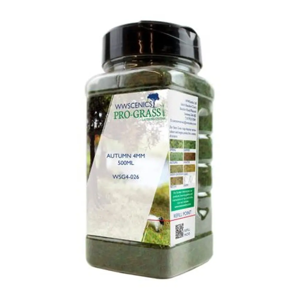 Fibres herbe d'automne - WWScenics WSG4-026 - 4 mm - 500 mL