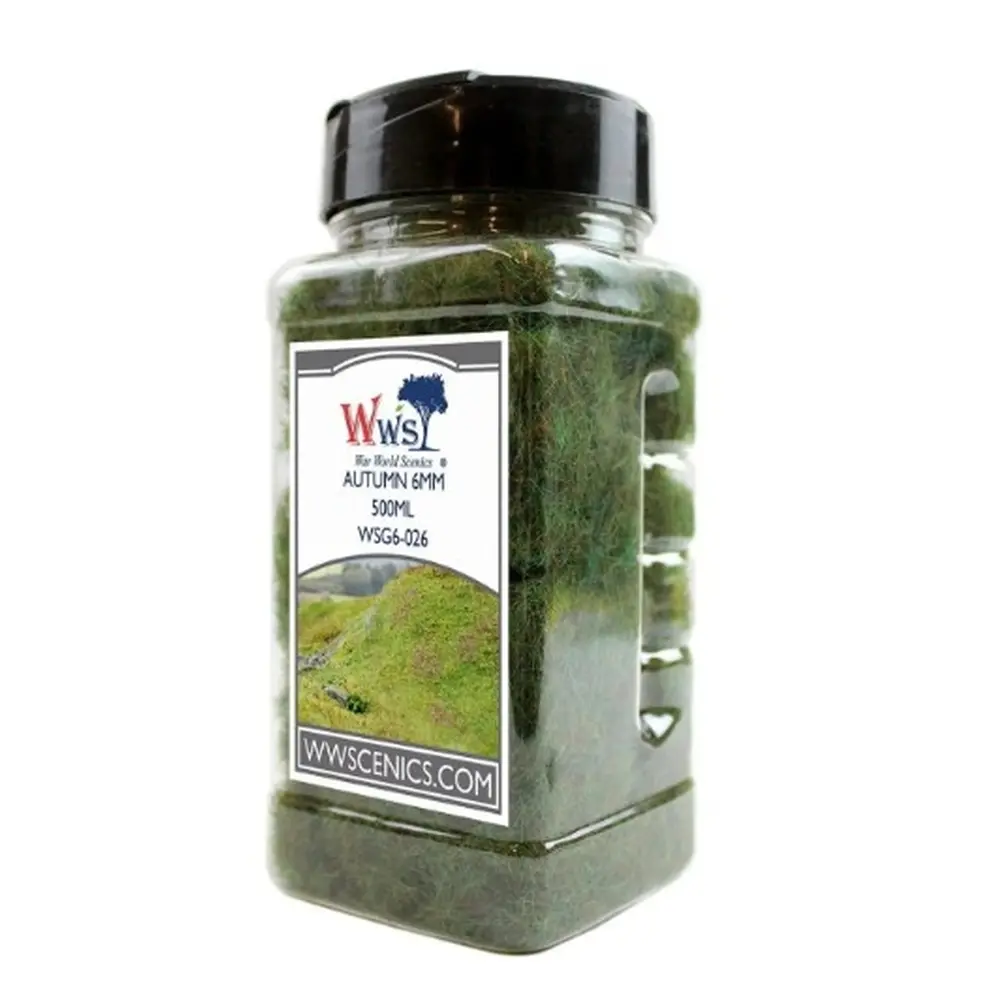 Fibres herbe - WWScenic WSG4-062 - 6 mm - 500 ml