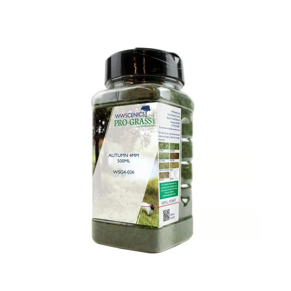 Fibres herbe d'automne - WWScenics WSG6-026 - 4mm - 500ml