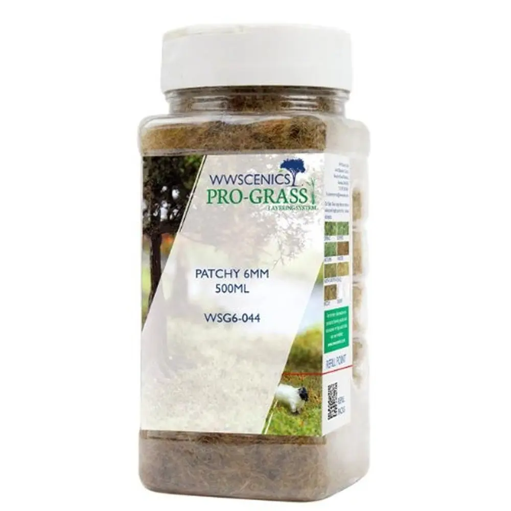 Fibres herbe - WWScenics WSG6-044 - 6mm - 500ml