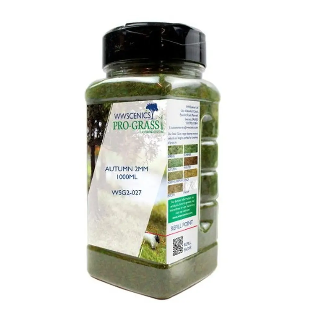 Flocage herbe - WWScenics WSG2-009 - 2 mm - 1000 ml