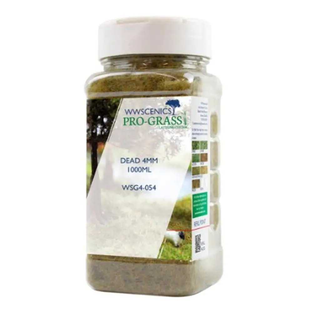 Flocage herbe sèche pour modélisme - WWSenics G4-054 - 4 mm