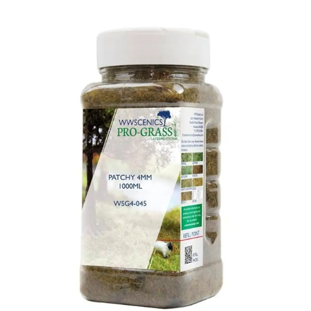 Fibres herbe - WWScenics WSG4-045 - 4 mm - 1000ml