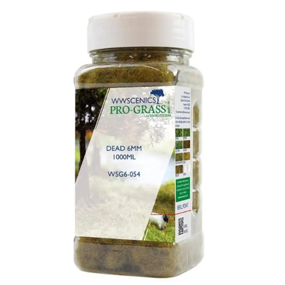 Fibres herbe - WWScenics WSG6-054 - 6mm - 1000ml