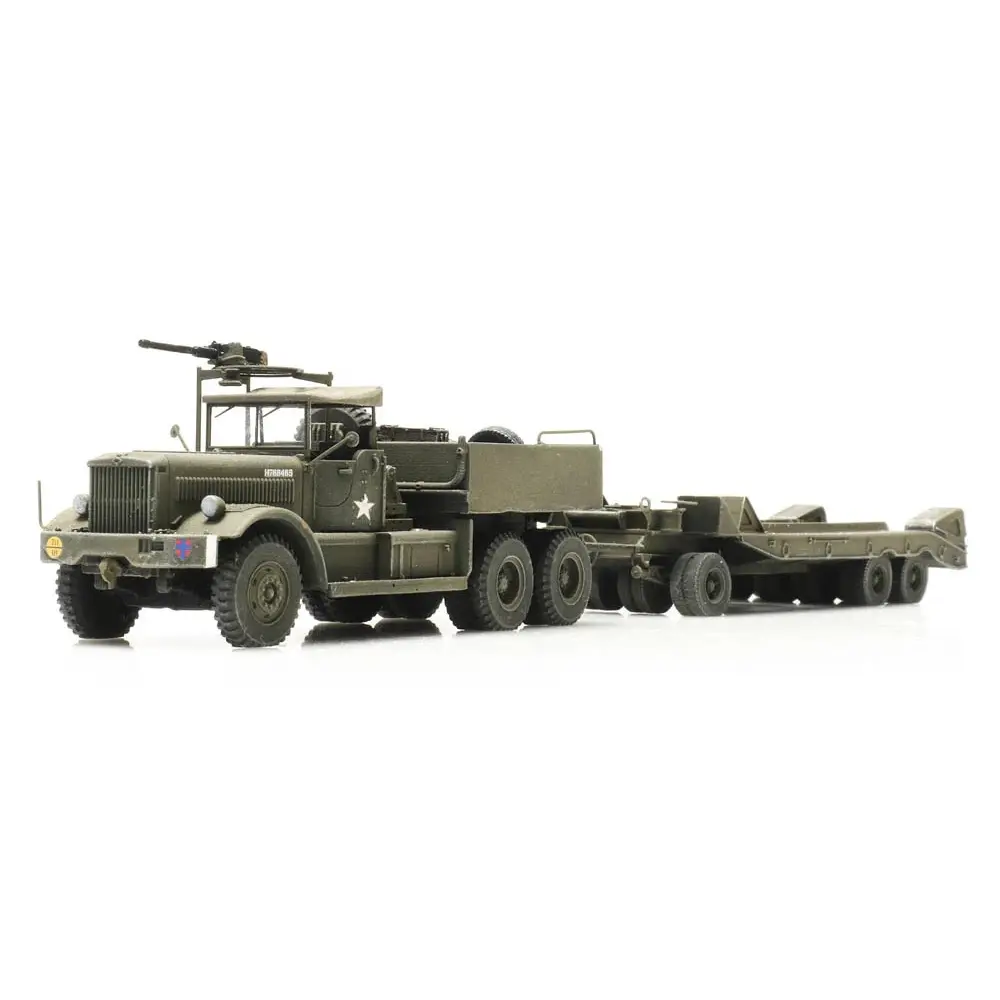 M19 Diamond T avec remorque de l'armée britannique - Artitec AR6870281 - HO 1/87