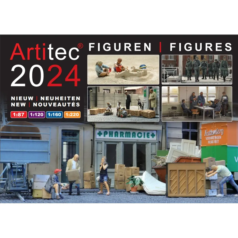 Catalogues nouveautés 2024 - Figurines - ARTITEC AR-DEPFIGURINES-2024 - 12 pages