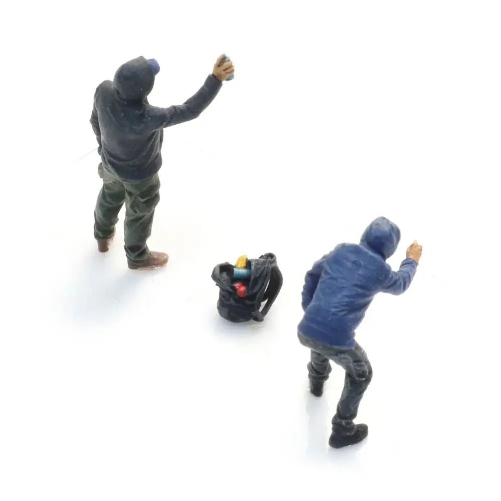 Lot de 2 Vandales graffeurs - Artitec 5870109 - HO 1/87