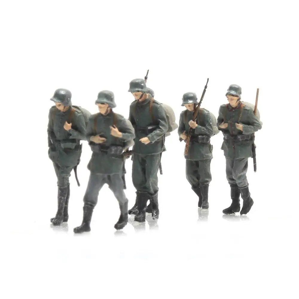 Infanterie de marche Deutsches Heer, lot de 6 - Artitec 387.404 - HO 1/87