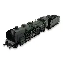 Locomotive à vapeur 141 E 672 - Ree Modèles MB052 - HO 1/87 - SNCF - Ep III - Analogique - 2R