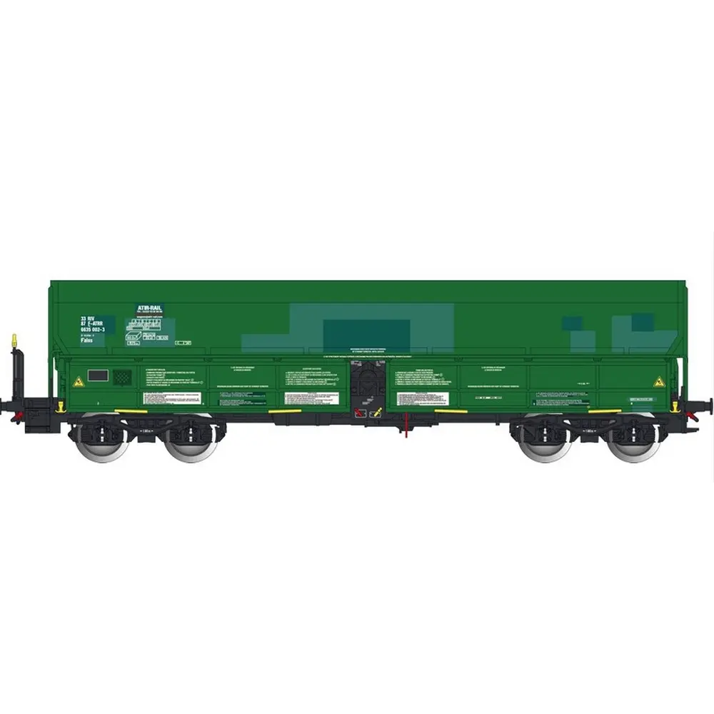 Wagon trémie minéralier Falns Atir-Rail vert - Albert Modell 665031 - HO 1/87 - Ep VI - 2R