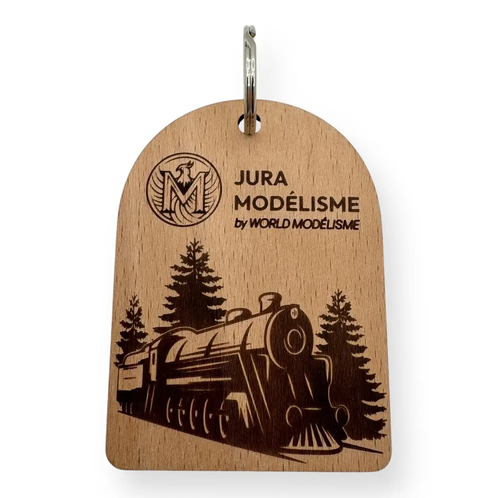 Porte clé Jura Modélisme by World Modélisme