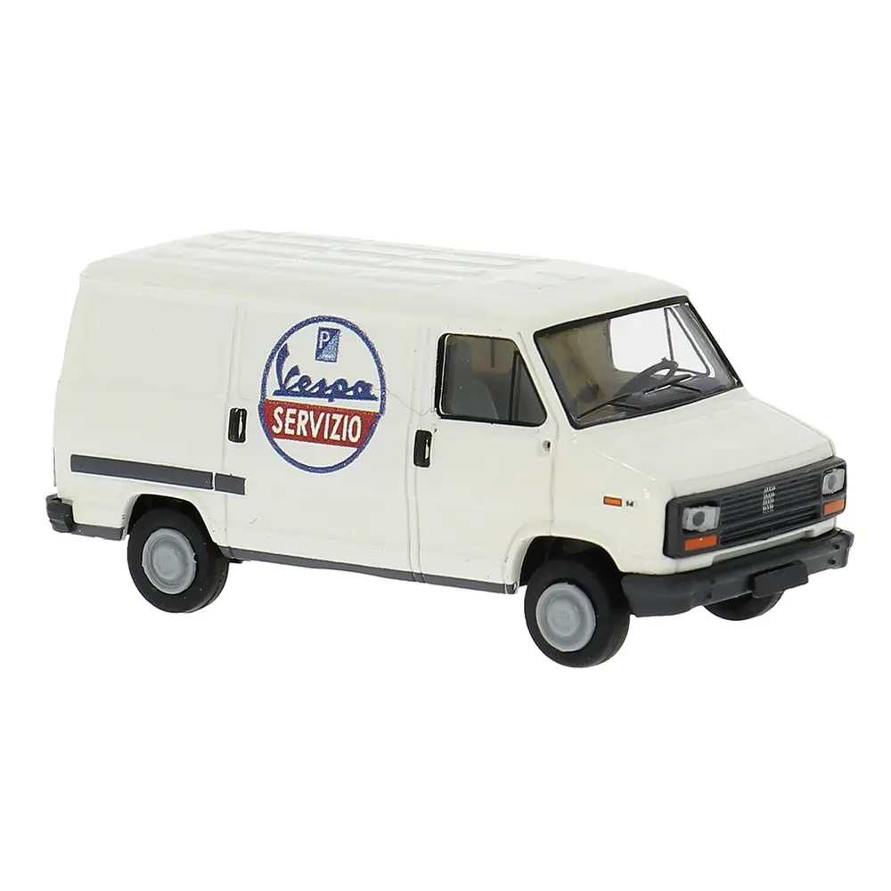 Fiat Ducato I tôlé, Vespa Servizio, 1982 - Brekina 34930 - HO 1/87 