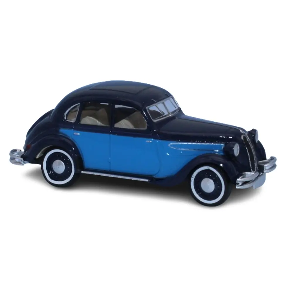 BMW 326, bleu foncé / bleu clair, 1936 - Brekina 24562 - HO 1/87