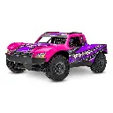 Mini Slash 4x4 BL-2S RTR (accu/chargeur) - Traxxas 108164-1-PINK - 1/14