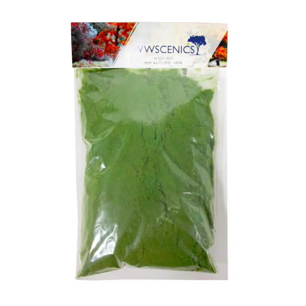 Gazon statique 1 mm Automne 100 g - wwscenics WSG1022