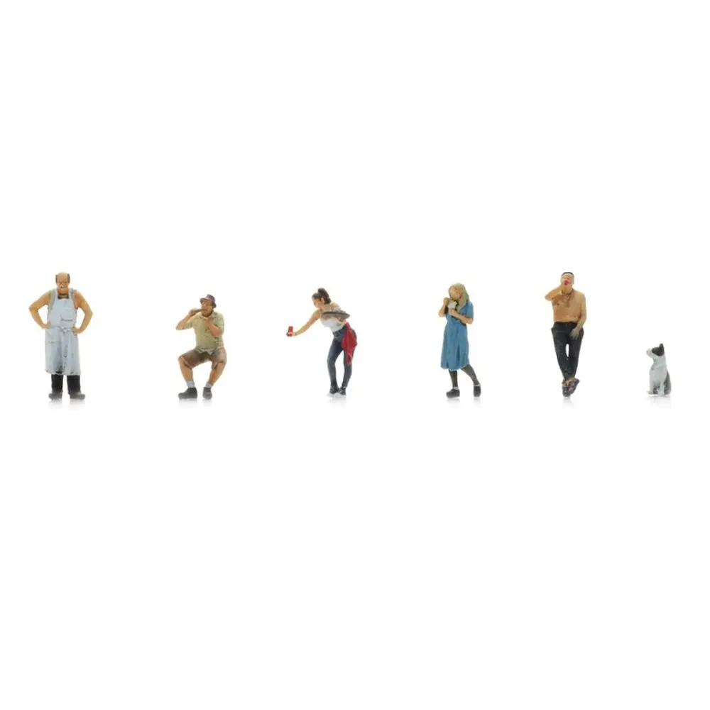 Figurines de friterie - ARTITEC 5870100 - H0 1:87