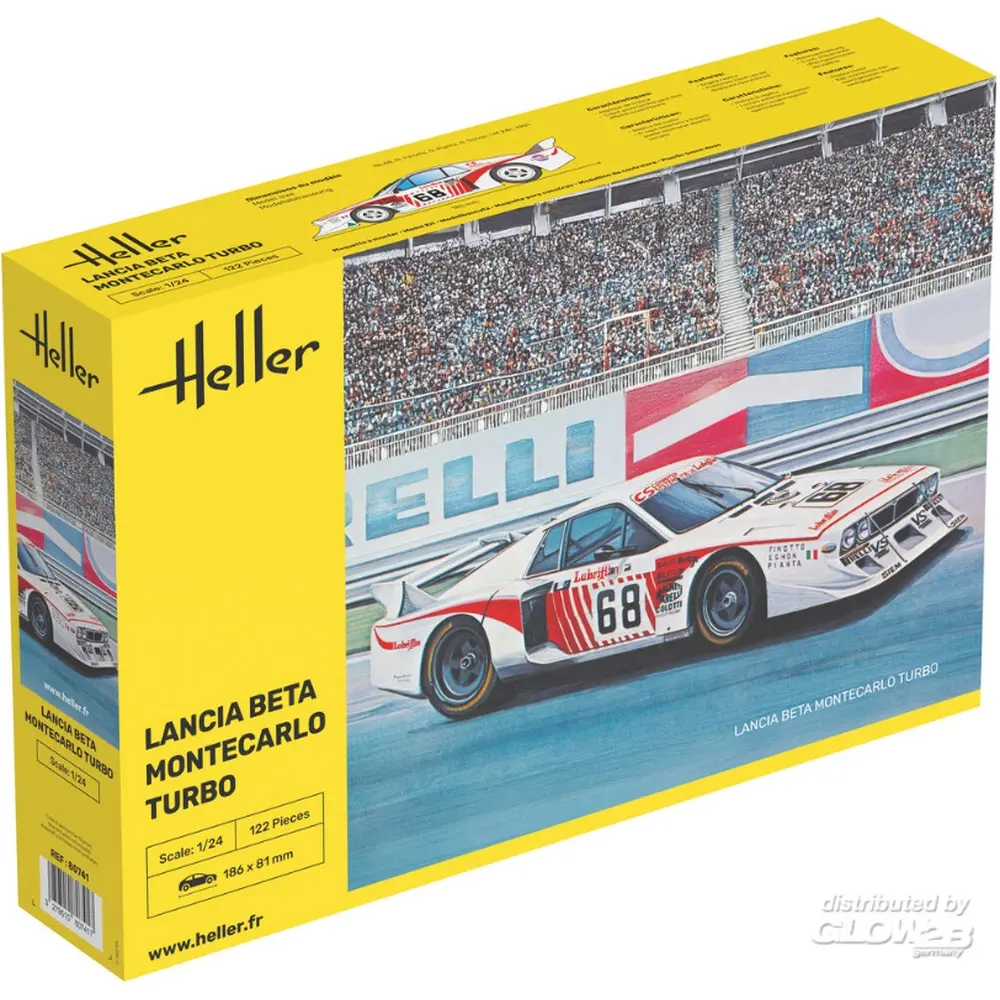 Lancia Beta Montecarlo Turbo - Heller 80741 - 1/24