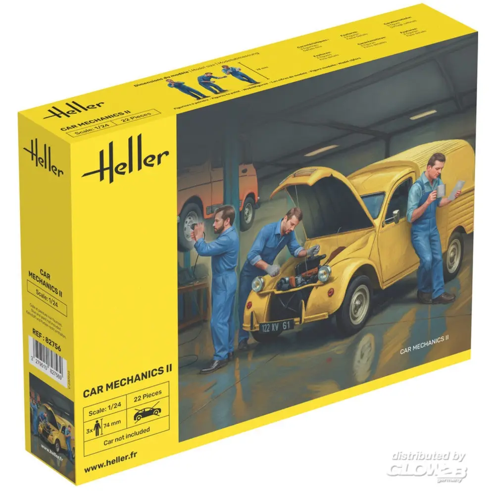 Mécanique automobile II - Heller 82756 - 1/24