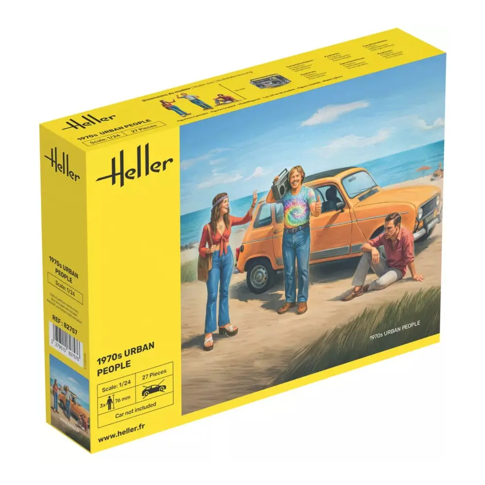 Les citadins des années 1970 - Heller 82757 - 1/24