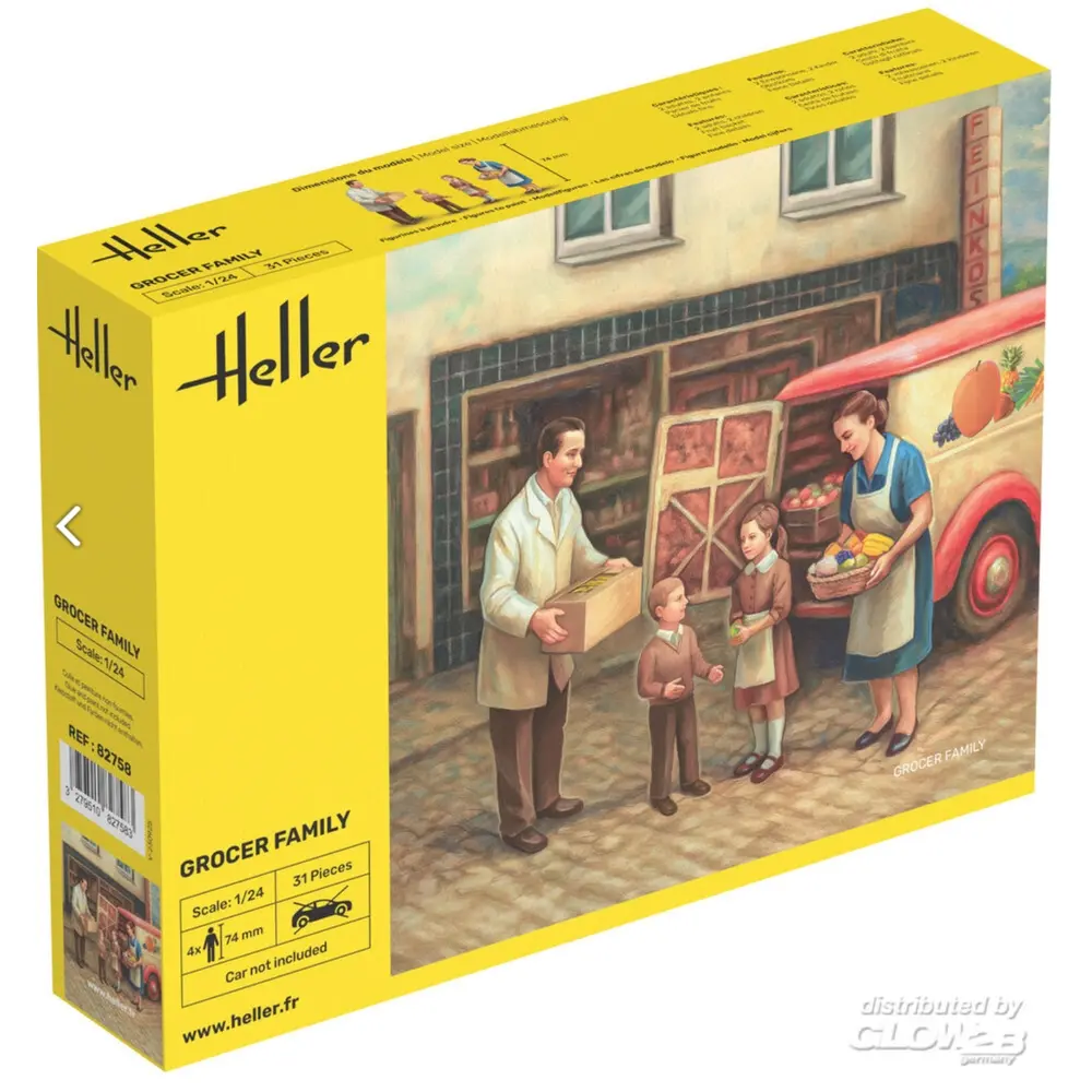 Famille d'épiciers - Heller 82758 - 1/24